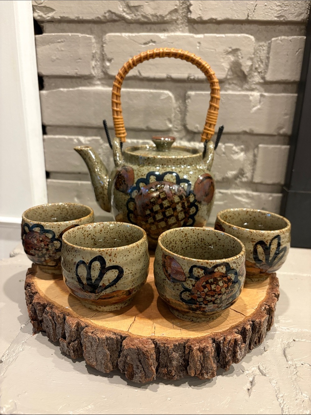VTG Otagiri (OMC) Japan Stoneware Tea Set